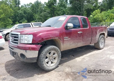 2013 GMC Sierra 1500 Sle из США, поврежденный, VIN 1GTR1VE07DZ323201